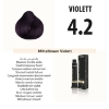 Bild von Mittelbraun Violett 