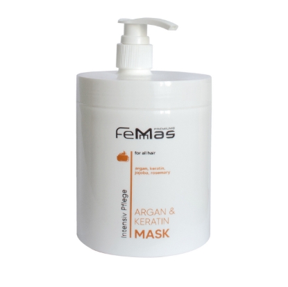 Bild von Femmas Argan & Keratin Haarmaske 1000ml